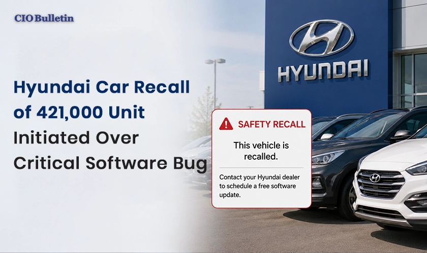  Hyundai Car Recall For Software Fixes 